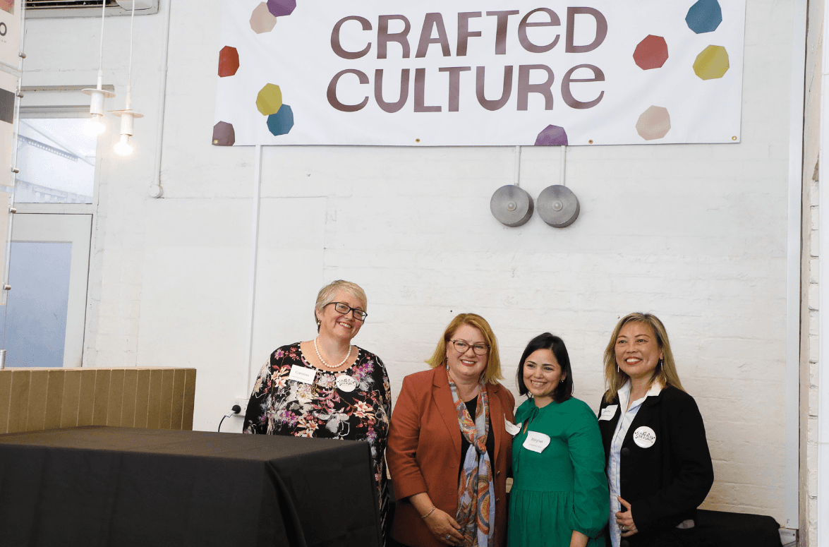 Minister for Women Officially Opens Crafted Culture Cafe & Shop